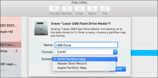 formatting a g drive for mac and windows